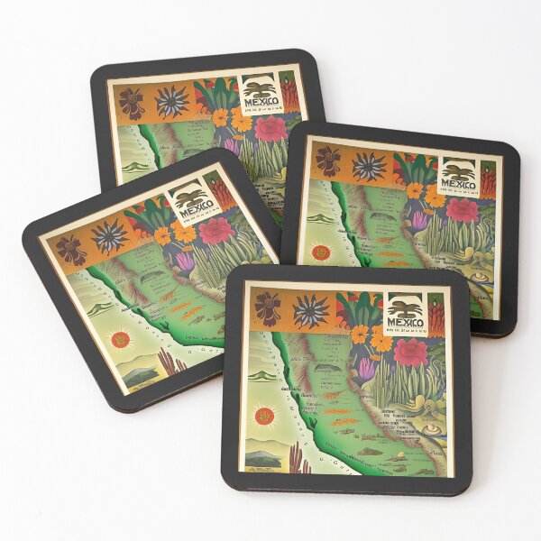 Item preview, Fantastic Mexico - A Fantasy Map designed and sold by Chubuter.