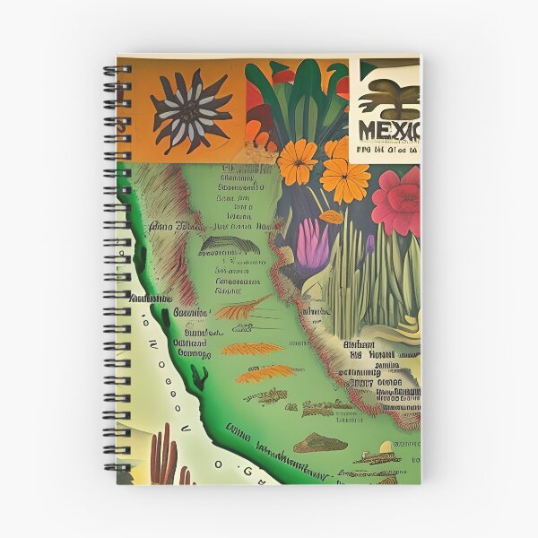 Item preview, Fantastic Mexico - A Fantasy Map designed and sold by Chubuter.