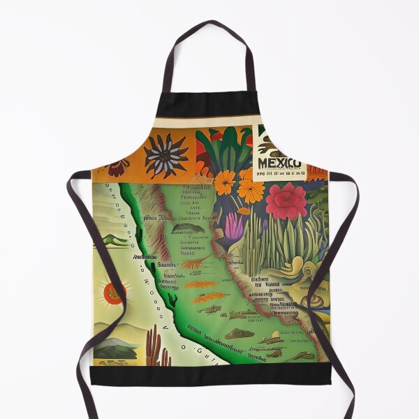 Item preview, Fantastic Mexico - A Fantasy Map designed and sold by Chubuter.
