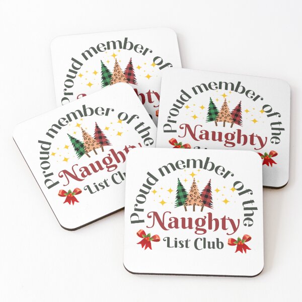 Item preview, Funny Naughty List design designed and sold by LadyRebelFL.