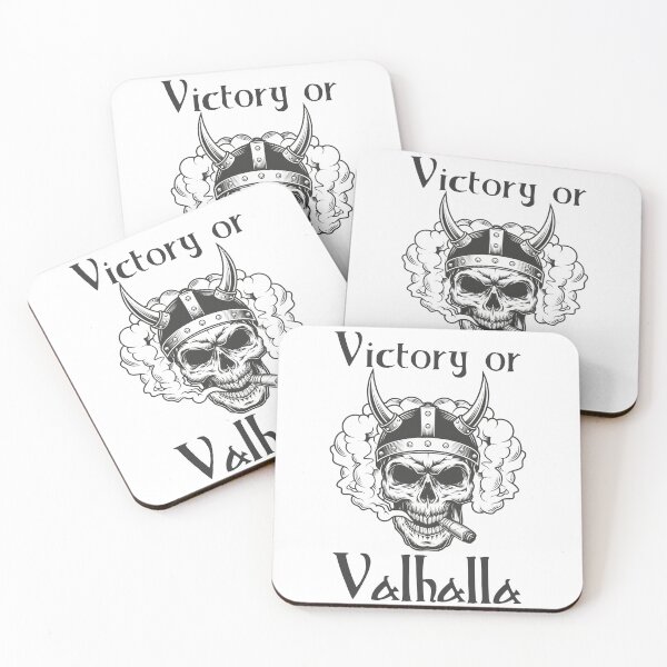 Item preview,  Victory or Valhalla - Viking Legend - Skull Smoking designed and sold by Georgy09.