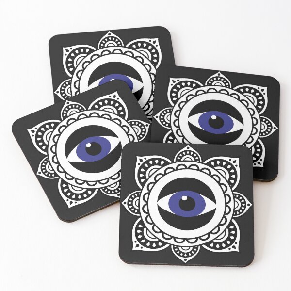 Item preview, mandala eye designed and sold by MisthikaStore.