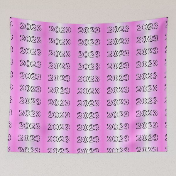 Item preview, Happy new year 2023 with neon pink background  designed and sold by Giree07.