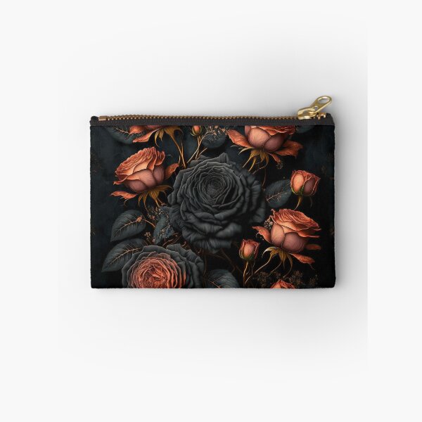 Item preview, black roses nature background. flower wallpaper No. 3 designed and sold by ShopThousand.