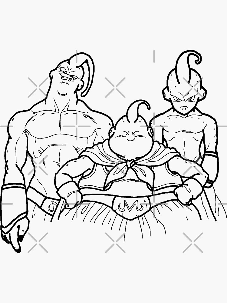 Buu Outline | Sticker