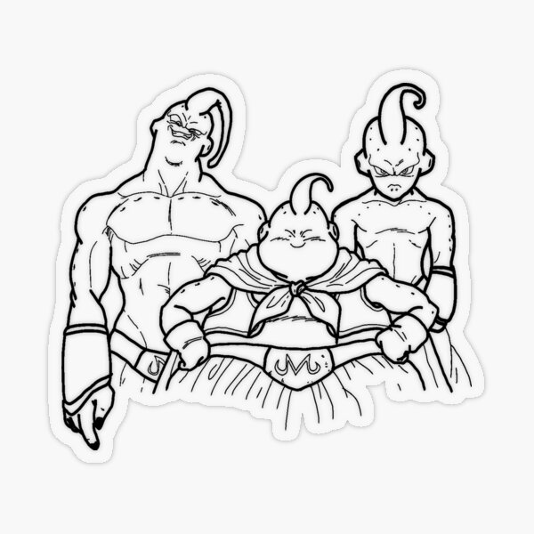 Buu Outline | Sticker