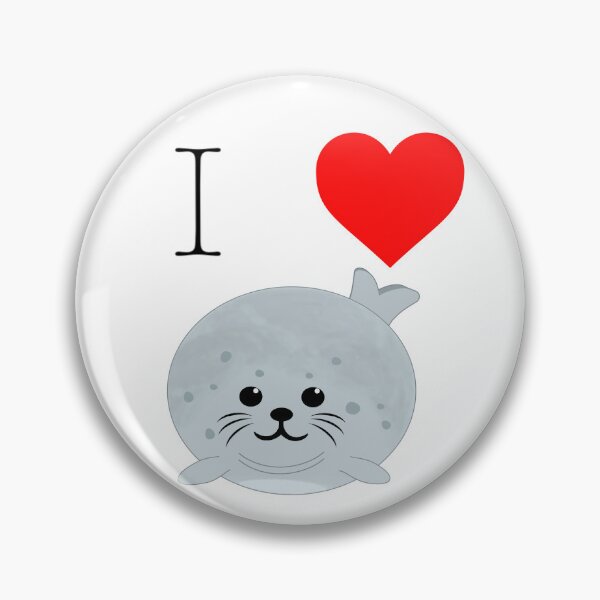 Item preview, I Love Seals designed and sold by SassySeals.