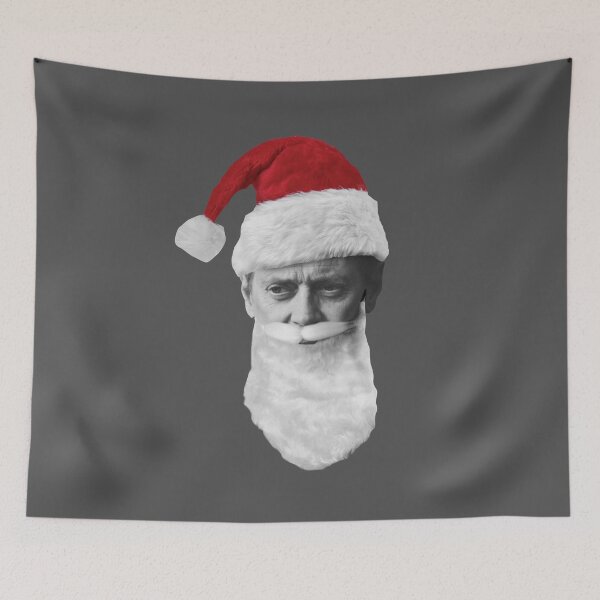 Item preview, MERRY STEVEMAS - Steve Buscemi - on Grey designed and sold by boltjesdesign.