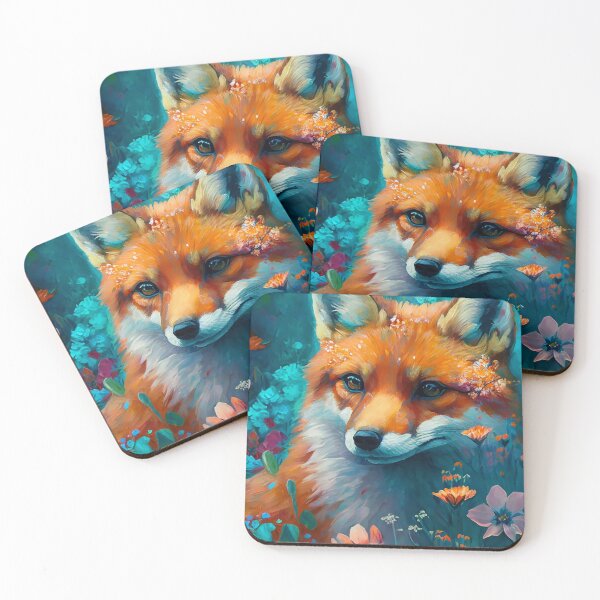 Item preview, Stunning Fox in the Night Garden, Wild and Beautiful designed and sold by Orianah.