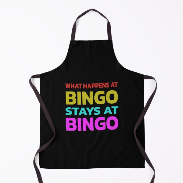 Item preview, Funny What Happens At Bingo Stays At Bingo | Colorful BINGO designed and sold by Quote a Passage.
