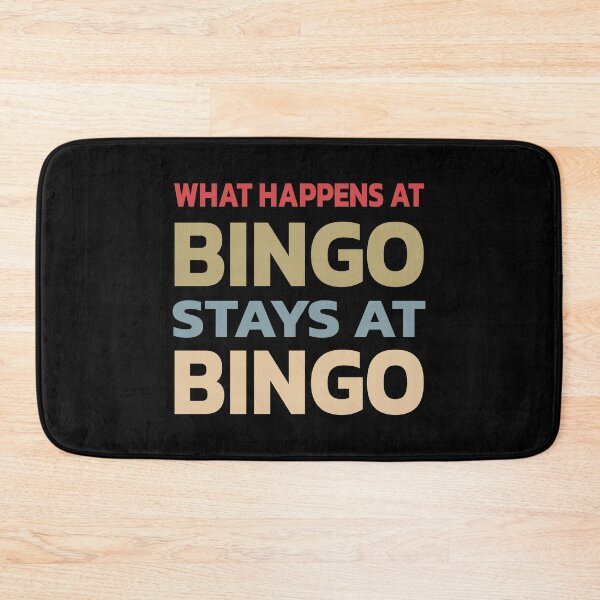 Item preview, Funny What Happens At Bingo Stays At Bingo | Classic BINGO designed and sold by Quote a Passage.