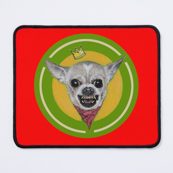 Item preview, Bully | Big Bully Chihuahua | Evil Dog | Original Surreal Magic Pop Art Painting by Tyler Tilley c .2020 designed and sold by Tyler Tilley.