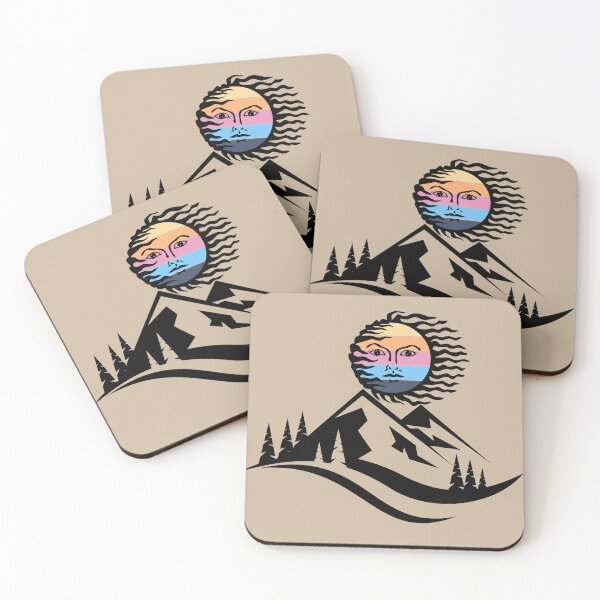 Item preview, Windy Evening Sun Over The Mountains  designed and sold by bizbostudio.