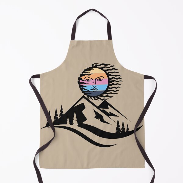Item preview, Ventoso sol vespertino sobre las montañas designed and sold by bizbostudio.