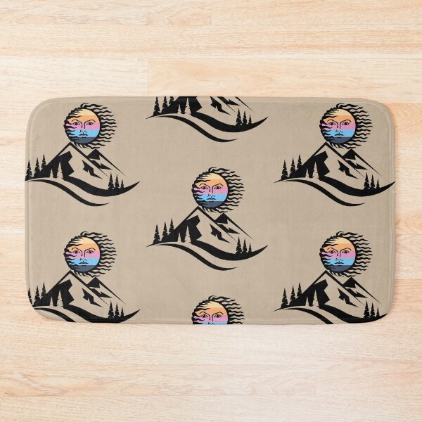 Item preview, Windy Evening Sun Over The Mountains  designed and sold by bizbostudio.