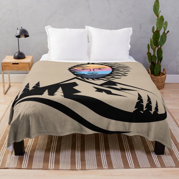 Item preview, Windy Evening Sun Over The Mountains designed and sold by bizbostudio.