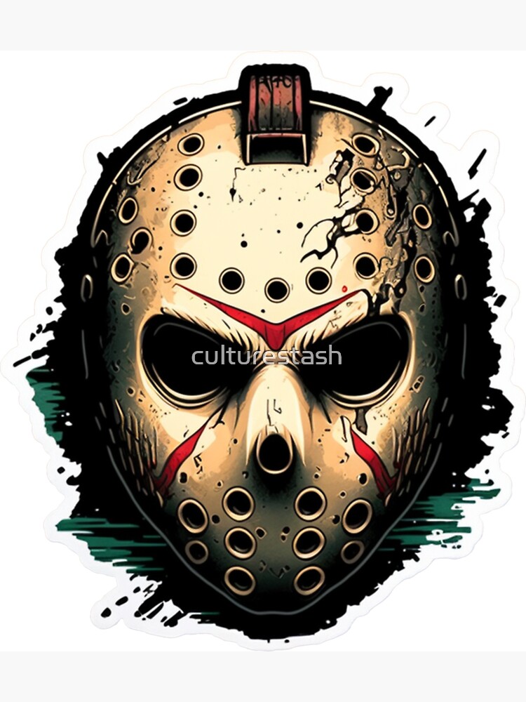 Friday the 13th Jason Mask Mask for Sale by ShayneoftheDead