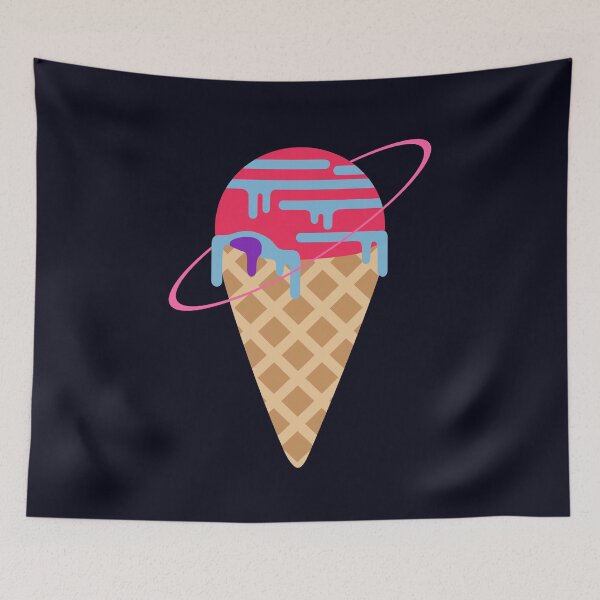 Item preview, Neon Planet Ice Cream designed and sold by jezkemp.