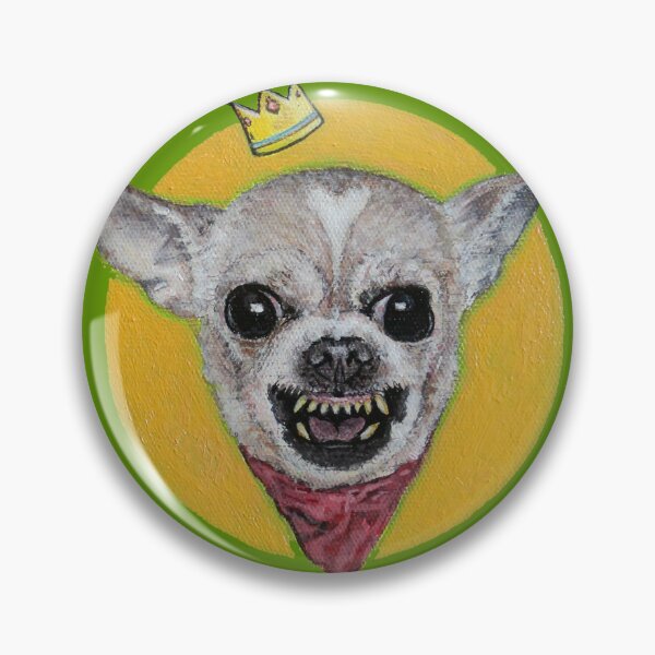 Item preview, Bully | Big Bully Chihuahua | Evil Dog | Original Surreal Magic Pop Art Painting by Tyler Tilley c .2020 designed and sold by Tyler Tilley.