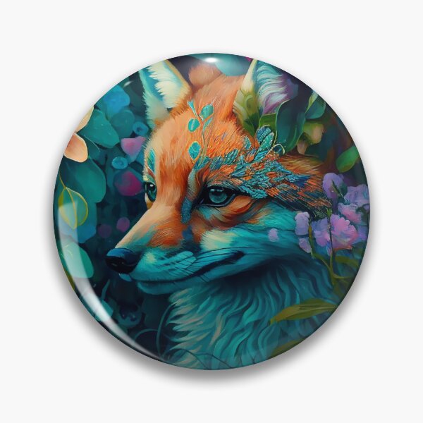 Item preview, Stunning Fox in the Night Garden, Wild and Beautiful designed and sold by Orianah.