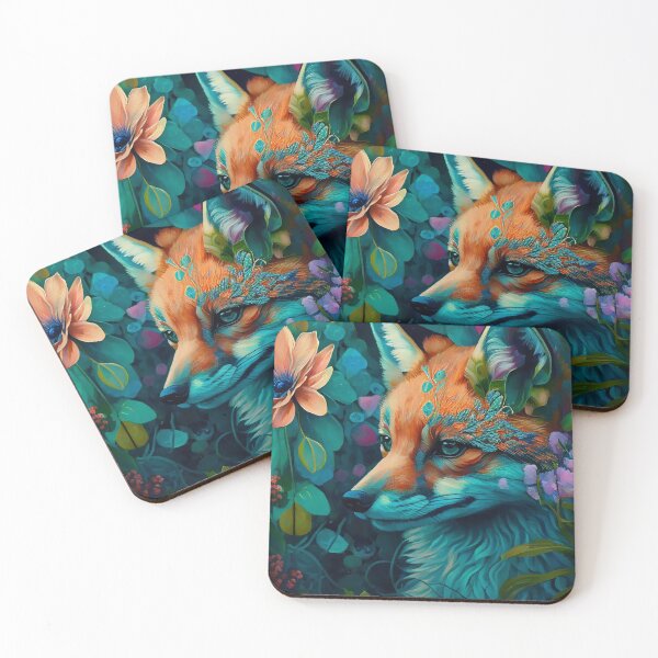 Item preview, Stunning Fox in the Night Garden, Wild and Beautiful designed and sold by Orianah.