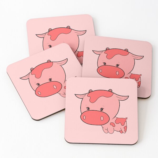 Item preview, Cute Red Cow designed and sold by Myinsidethoughts.