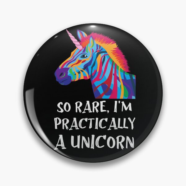 Item preview, So rare I'm practically a unicorn designed and sold by FatCatProds.