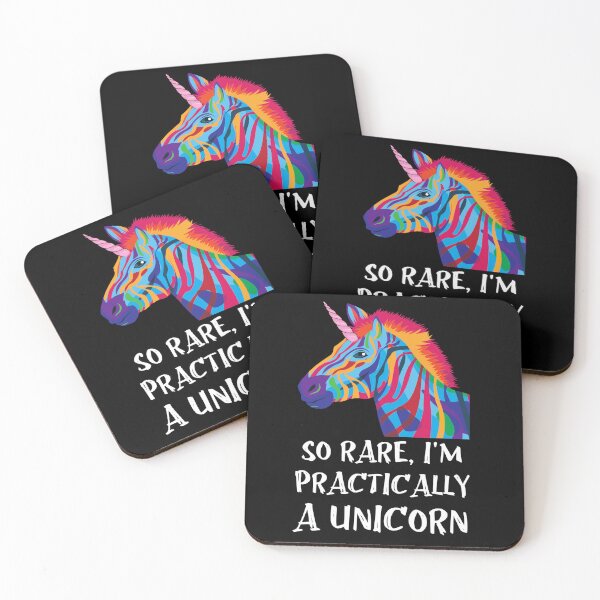 Item preview, So rare I'm practically a unicorn designed and sold by FatCatProds.