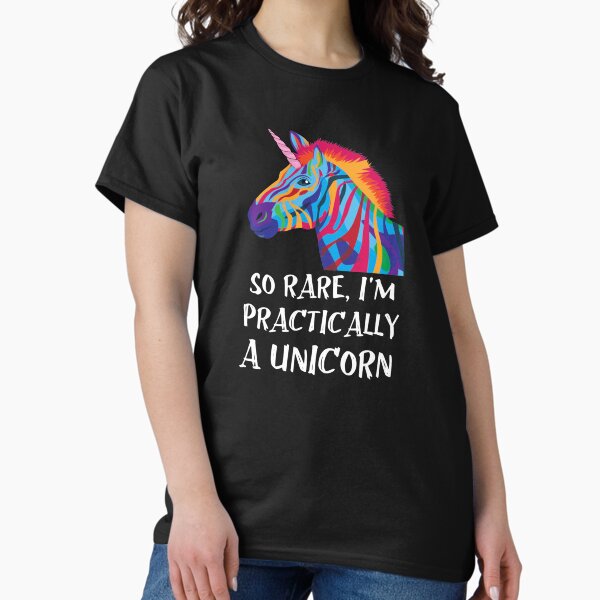 Item preview, So rare I'm practically a unicorn designed and sold by FatCatProds.