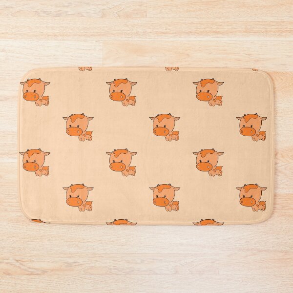 Item preview, Cute Orange Cow designed and sold by Myinsidethoughts.