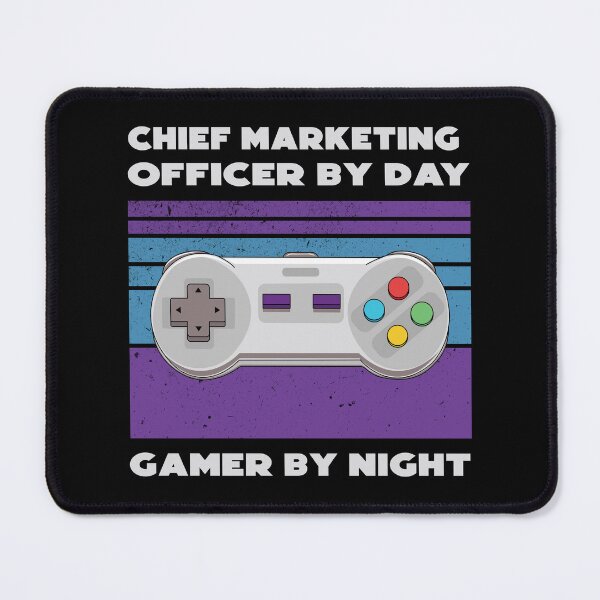 Item preview, Chief marketing officer by day gamer by night, funny games lovers, job, humor, joke, meme, gamer worker, chief marketing officer job, marketing department designed and sold by SGS-.
