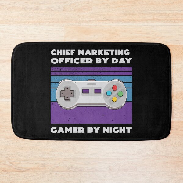 Item preview, Chief marketing officer by day gamer by night, funny games lovers, job, humor, joke, meme, gamer worker, chief marketing officer job, marketing department designed and sold by SGS-.