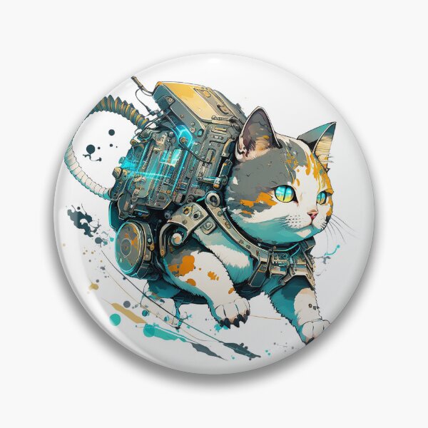 Item preview, Cybercat: Toby Continuum designed and sold by shawnwalrus.