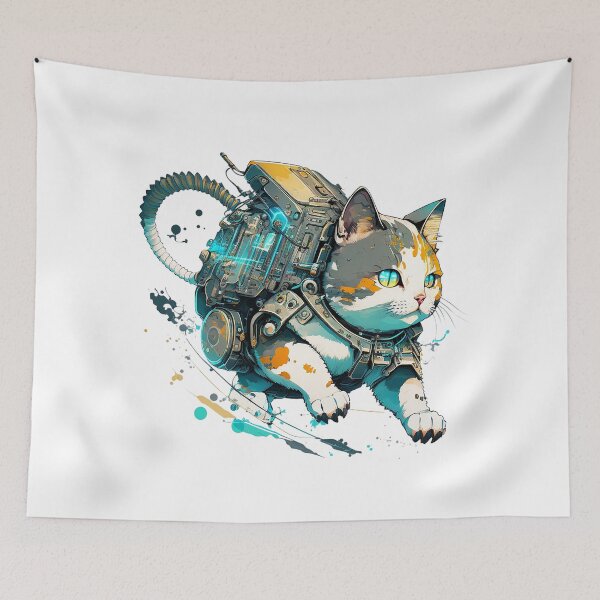 Item preview, Cybercat: Toby Continuum designed and sold by shawnwalrus.