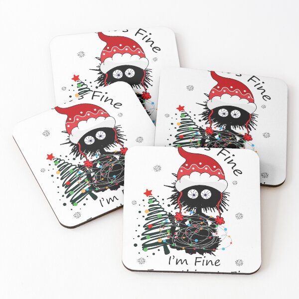 Item preview, It's Fine, I'm Fine, Everything's Fine-Funny Christmas Design designed and sold by BRtisticDesigns.