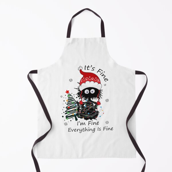 Item preview, It's Fine, I'm Fine, Everything's Fine-Funny Christmas Design designed and sold by BRtisticDesigns.