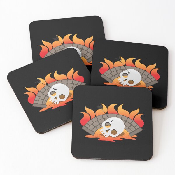 Item preview, BRIDGEBURNERS fanart Burning bridge with an impaled skull designed and sold by shopfutures.