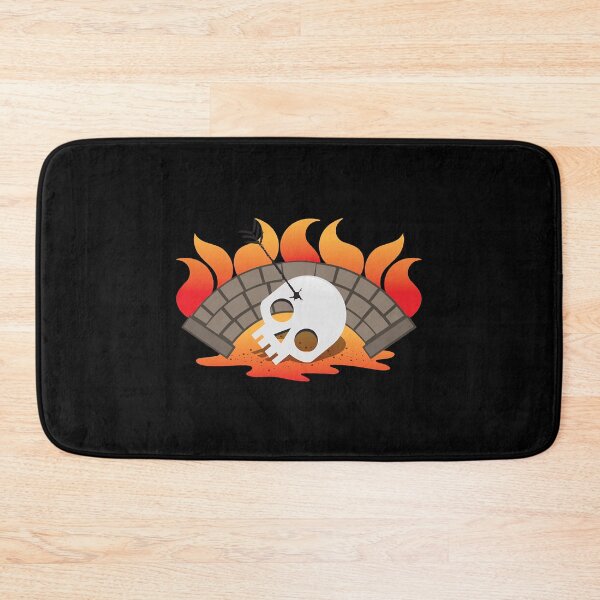 Item preview, BRIDGEBURNERS fanart Burning bridge with an impaled skull designed and sold by shopfutures.