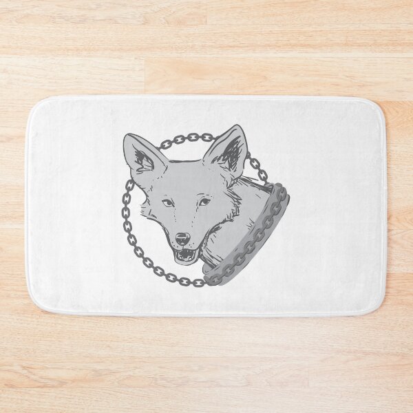 Item preview, Chain of dogs sigil Malazan empire fanart greyscale designed and sold by shopfutures.