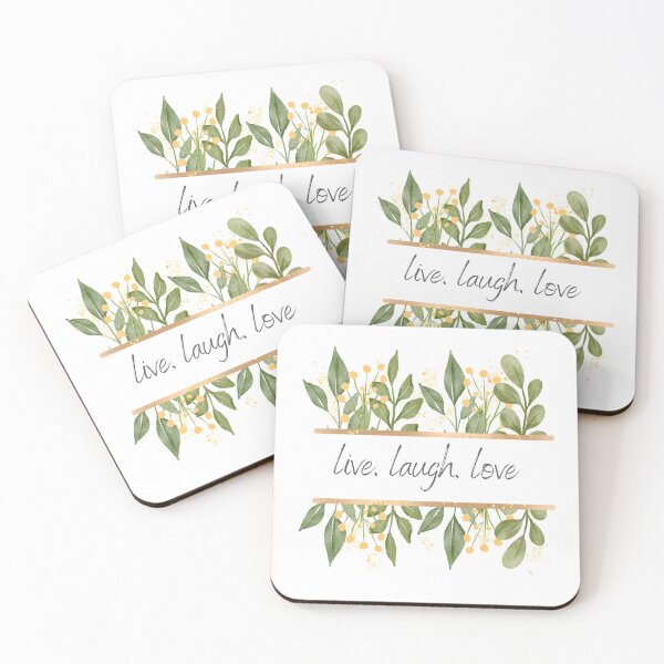 Item preview, Live, Laugh, Love with Leaves designed and sold by qawistz.