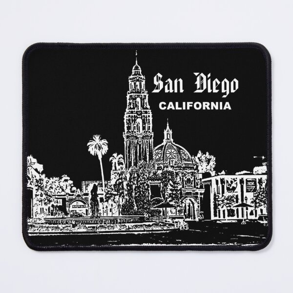 Item preview, San Diego, California - Iconic Park & Landmarks (W) designed and sold by leemcnut.