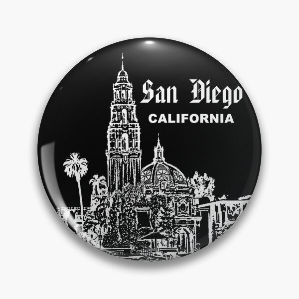 Item preview, San Diego, California - Iconic Park & Landmarks (W) designed and sold by leemcnut.