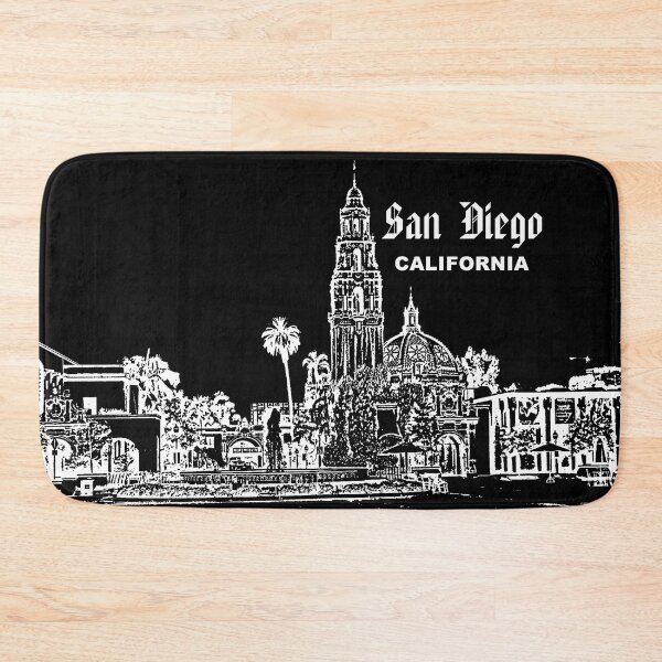 Item preview, San Diego, California - Iconic Park & Landmarks (W) designed and sold by leemcnut.