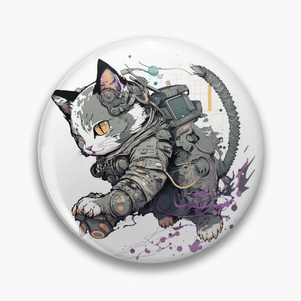 Item preview, Cybercat: Billy Silhouette designed and sold by shawnwalrus.
