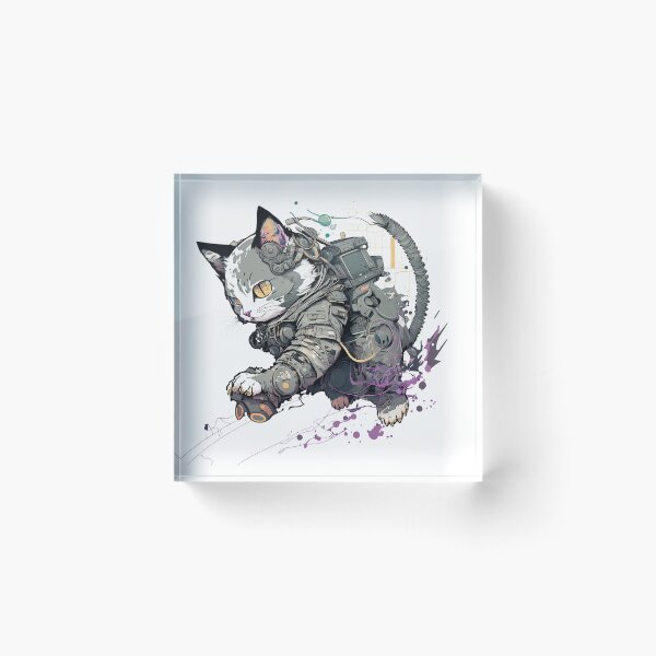 Item preview, Cybercat: Billy Silhouette designed and sold by shawnwalrus.