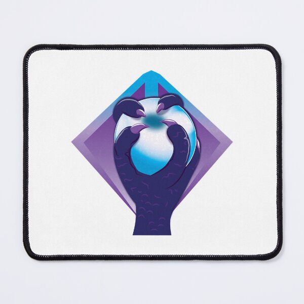 Item preview, Purple taloned hand holding an orb symbol of the Malazan empire designed and sold by shopfutures.