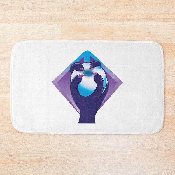 Item preview, Purple taloned hand holding an orb symbol of the Malazan empire designed and sold by shopfutures.