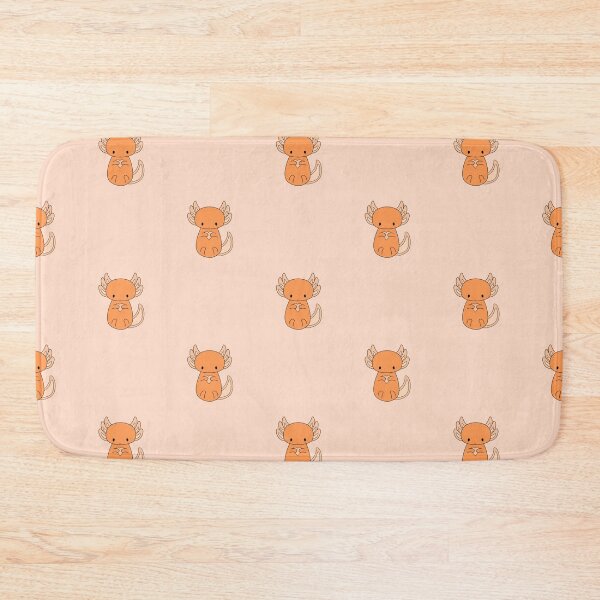 Item preview, Cute Orange Axolotl designed and sold by Myinsidethoughts.