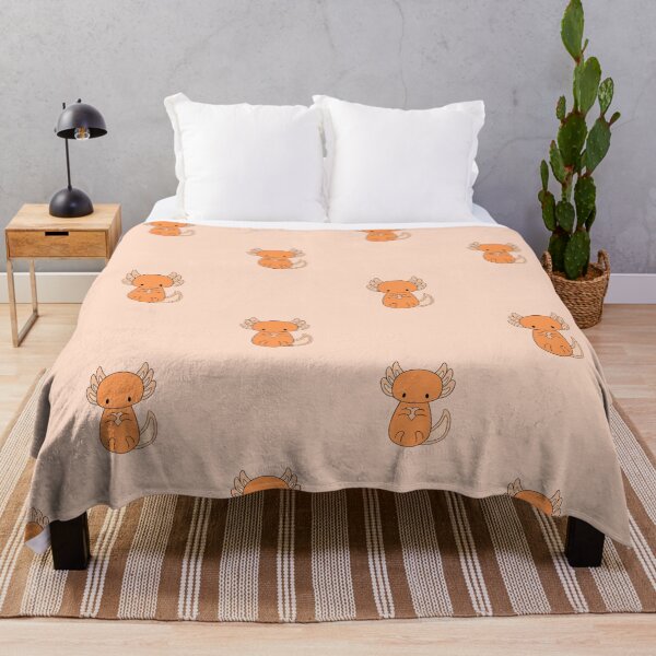 Item preview, Cute Orange Axolotl designed and sold by Myinsidethoughts.