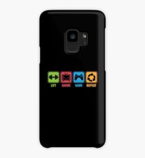 Lift, Game, Anime, Repeat - Icon Pictogram Case/Skin for Samsung Galaxy
